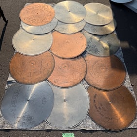 (15) 20-3/4" Regina Music Discs