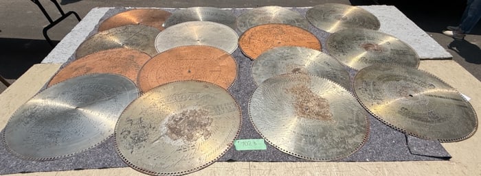 (15) 20-3/4" Regina Music Discs
