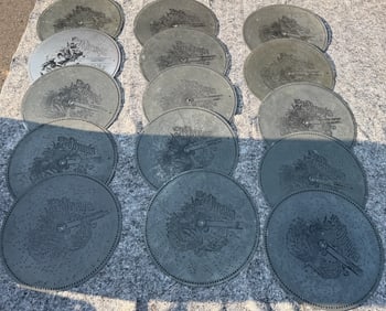 (15) 14" Olympia Music Disc
