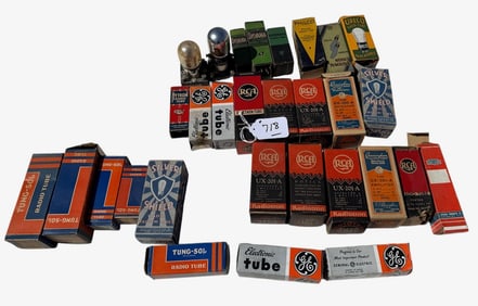 Group of Radio Tubes