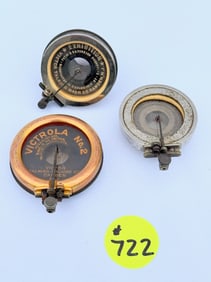 (2) Exhibition and (1) Victrola Reproducers