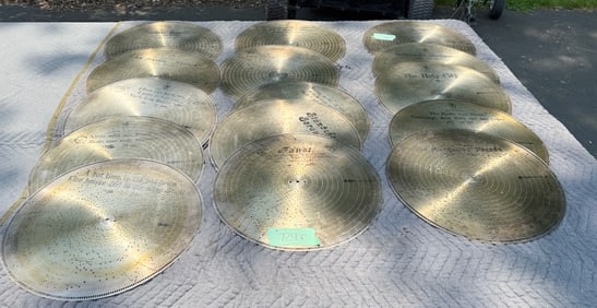 (15) 17-1/4" Stella Music Discs