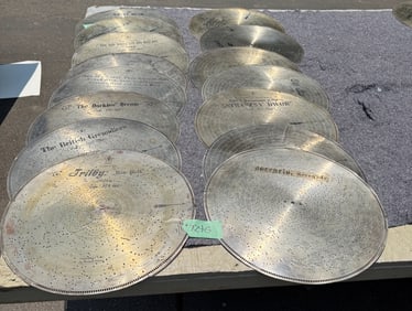 (15) 17-1/4" Stella Music Discs