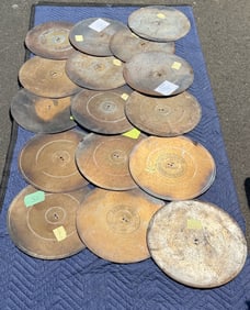 (15) 13-5/8" Symphonion Music Discs