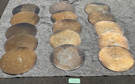(15) 13-5/8" Symphonion Music Discs