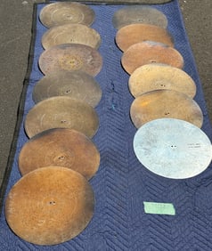 (15) 13-5/8" Symphonion Music Discs