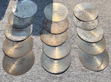 15 13-1/4" Kalliope Music Discs