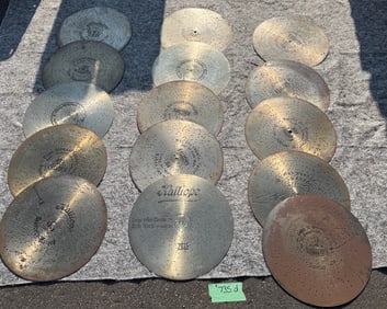 15 13-1/4" Kalliope Music Discs
