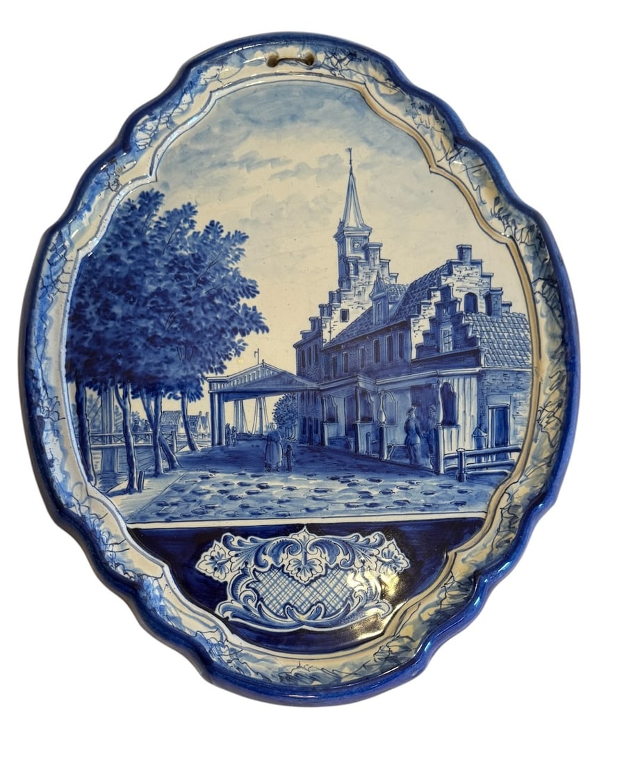 Excellent Delft Wall Plaque (1 of 3)