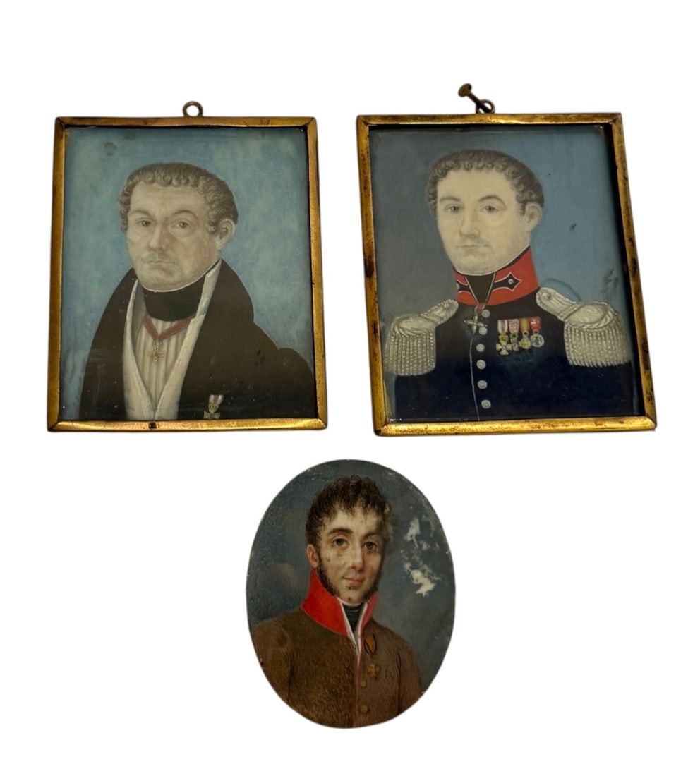 3 Miniature Paintings (1 of 1)