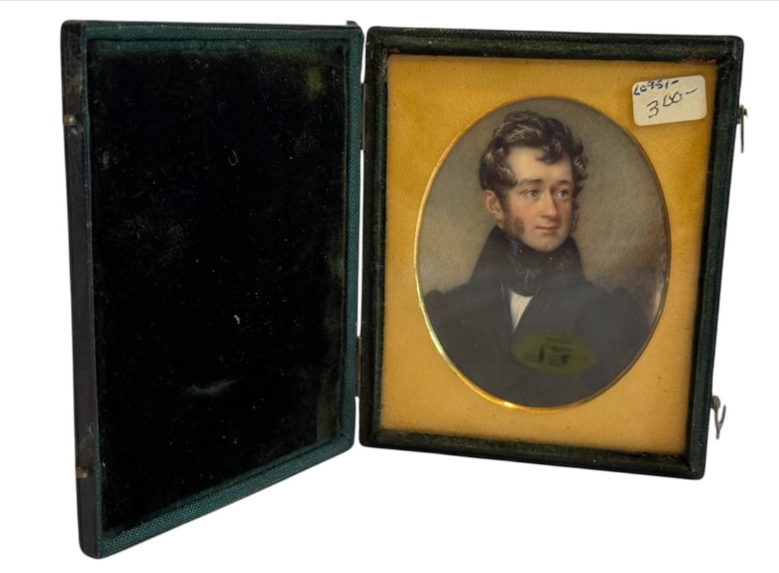 Framed miniature Painting (1 of 2)