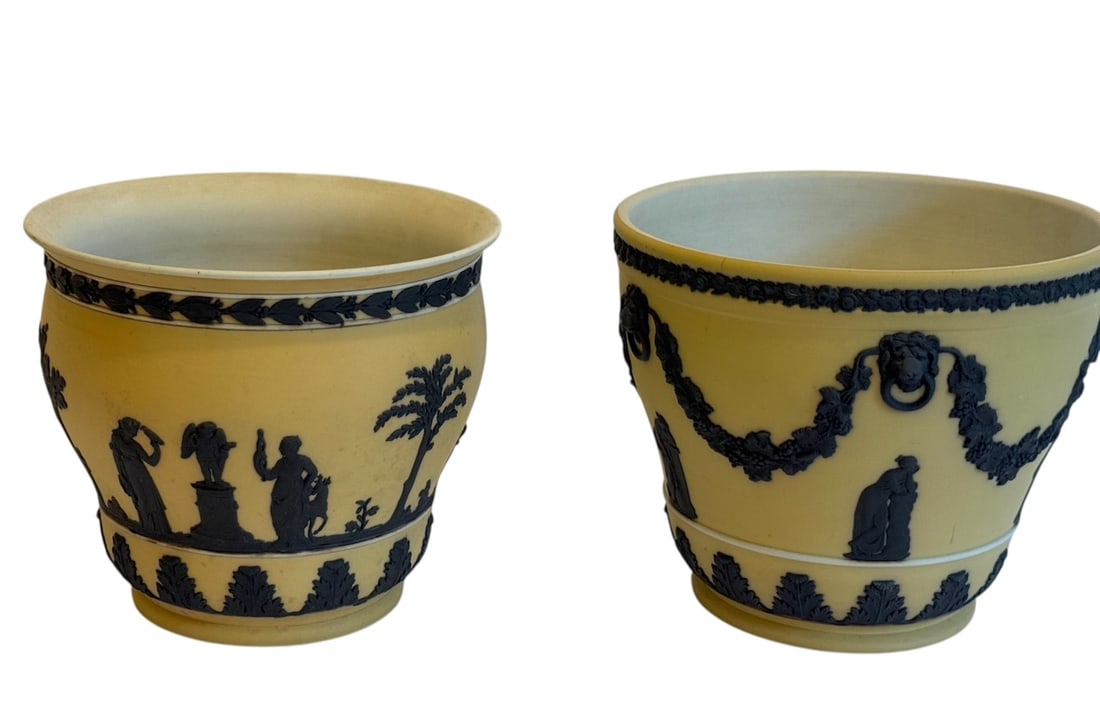 A Pair of Wedgewood Planters