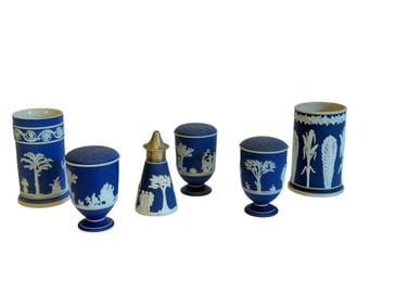 A Group of Wedgewood Jasperware