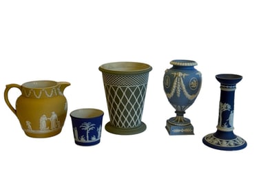 A Group of Wedgewood Jasperware