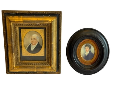 2 Miniature Paintings