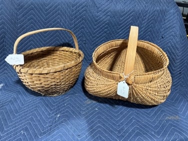 2 Antique Baskets