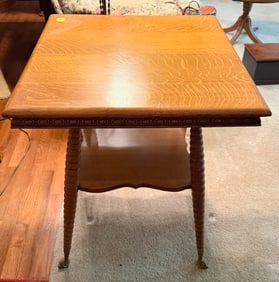 Oak Parlor Table