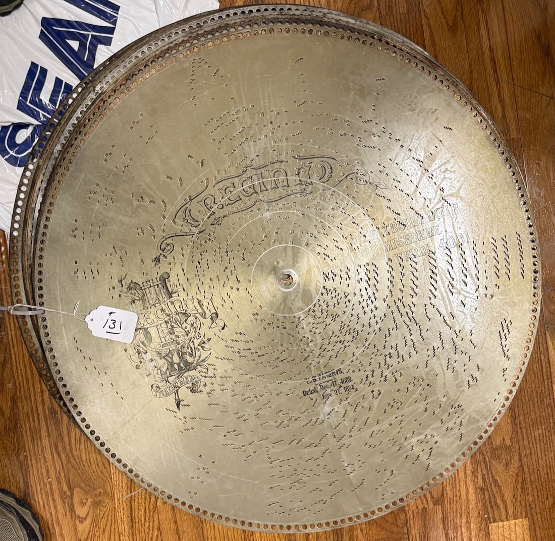 Regina Music Box Discs: 11- - 27 discs