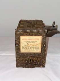 Mills Phonograph Coin Box