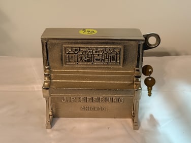 Seeburg Piano Shaped Coin Box