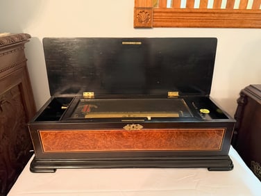 Antique Cylinder Music Box