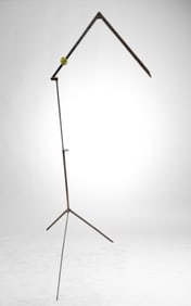 Antique Phonograph Floor Horn Crane