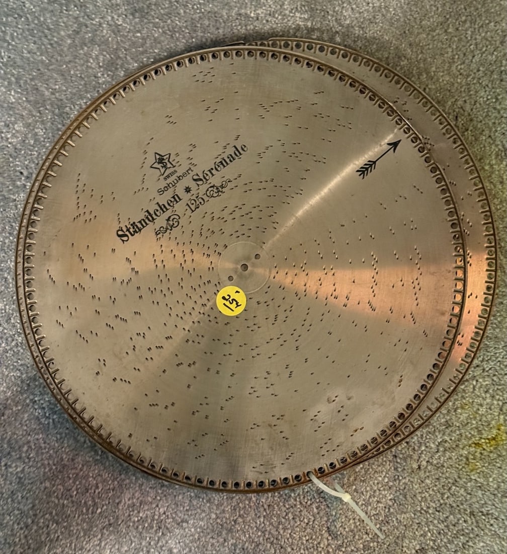 Mira Music Box Discs: 10 - 18.5" discs