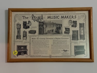 Advertising Framed Print