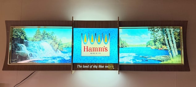 Hamm's Beer Electric Wall Sign