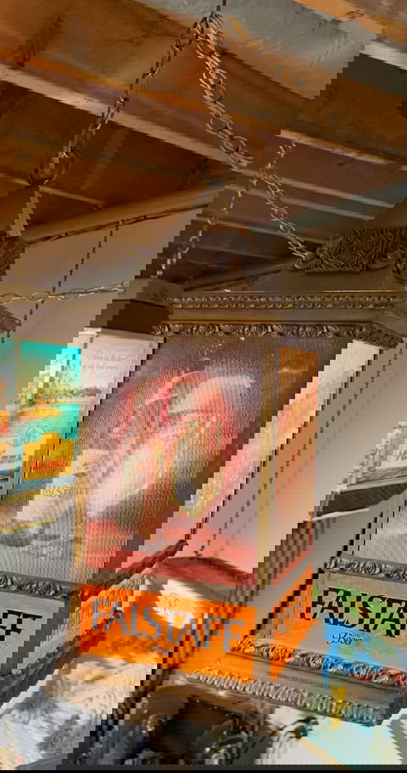 Falstaff Beer hanging sign (1 of 3)