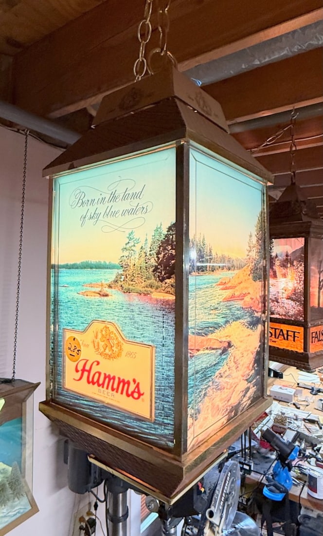 Hamm's Beer Hanging Sign (1 of 4)