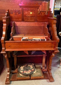 A Cabinet Model Pump Player Organ