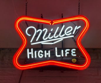 Miller Highlife Neon Sign