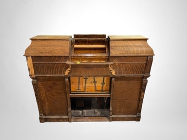 Chase and Baker Oak Push-Up Player Piano