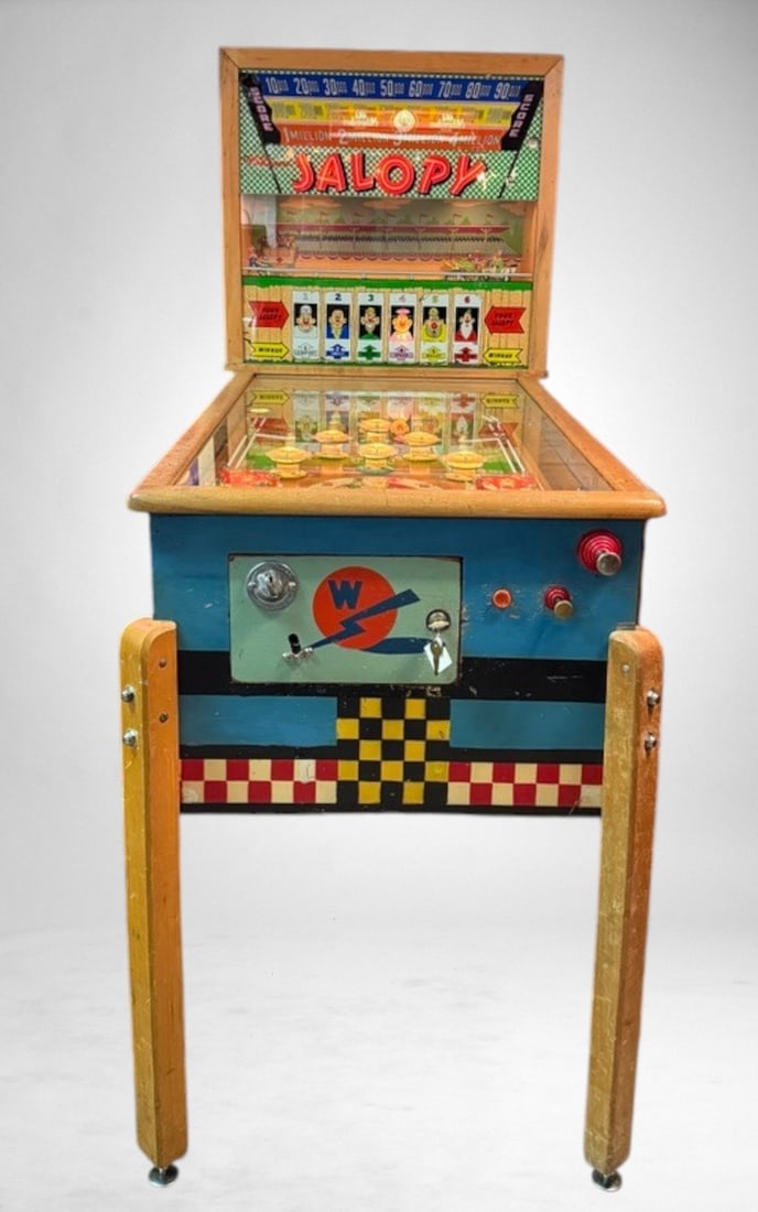 Williams "Jalopy" "Race" Pinball Machine (1 of 8)