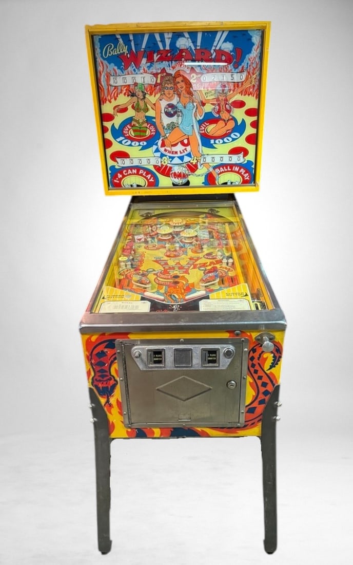 Bally "Wizard" Pinball Machine (1 of 4)