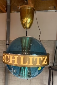 Schlitz Revolving World Sign
