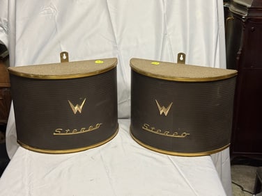 Pair of Wurlitzer Wall Speakers