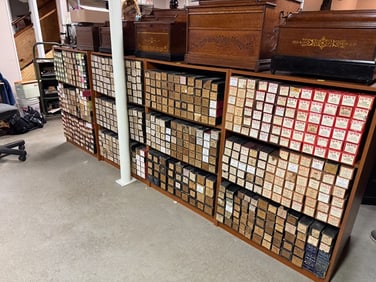 Large Lot of Player Piano rolls