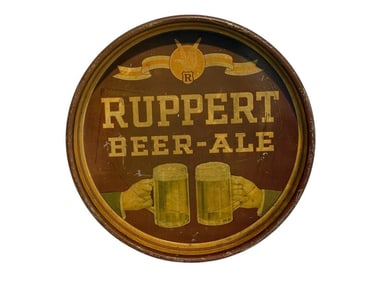 Ruppert Beer - Ale Advertising Beer Tray
