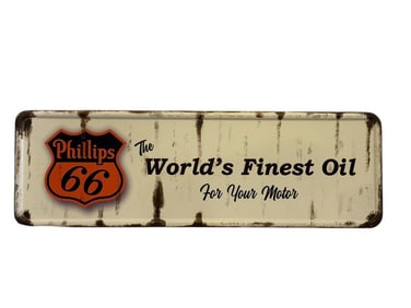 Phillips 66 Motor Oil SST Sign