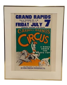 Grand Rapids, MI Circus Poster