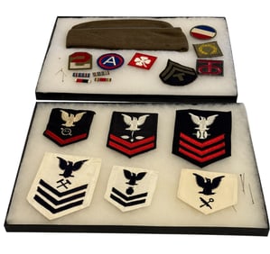 Original WWII United States Airborne Patch, Other Patches, Pins & Hat