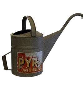 Original 1920's - 1930's Pyro Anti-Freeze Radiator Filling Can