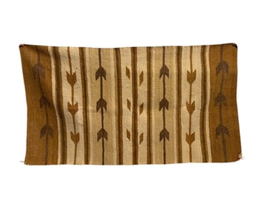 Vintage 1800's - 1934 Native American Navajo Arrow Pattern Weaving