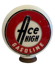 Ace High 13.5" Gas Pump Globe