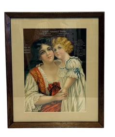 State Savings Framed Advertising Print