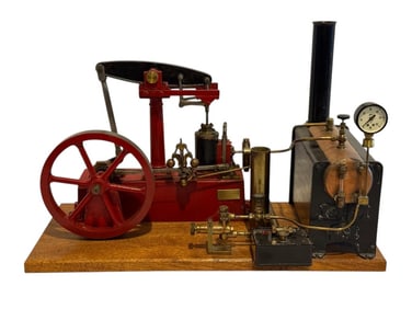 Original Stuart Turner Live Steam Beam Engine Runs Excellent Cole Model