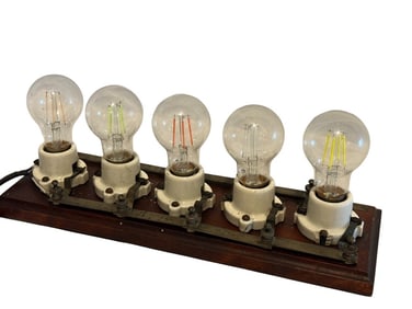 Central Scientific Light Bulb Display