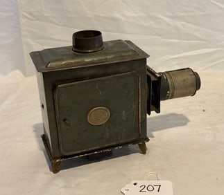 Original 1880's German Magic Lantern for Parts or restore with Box
